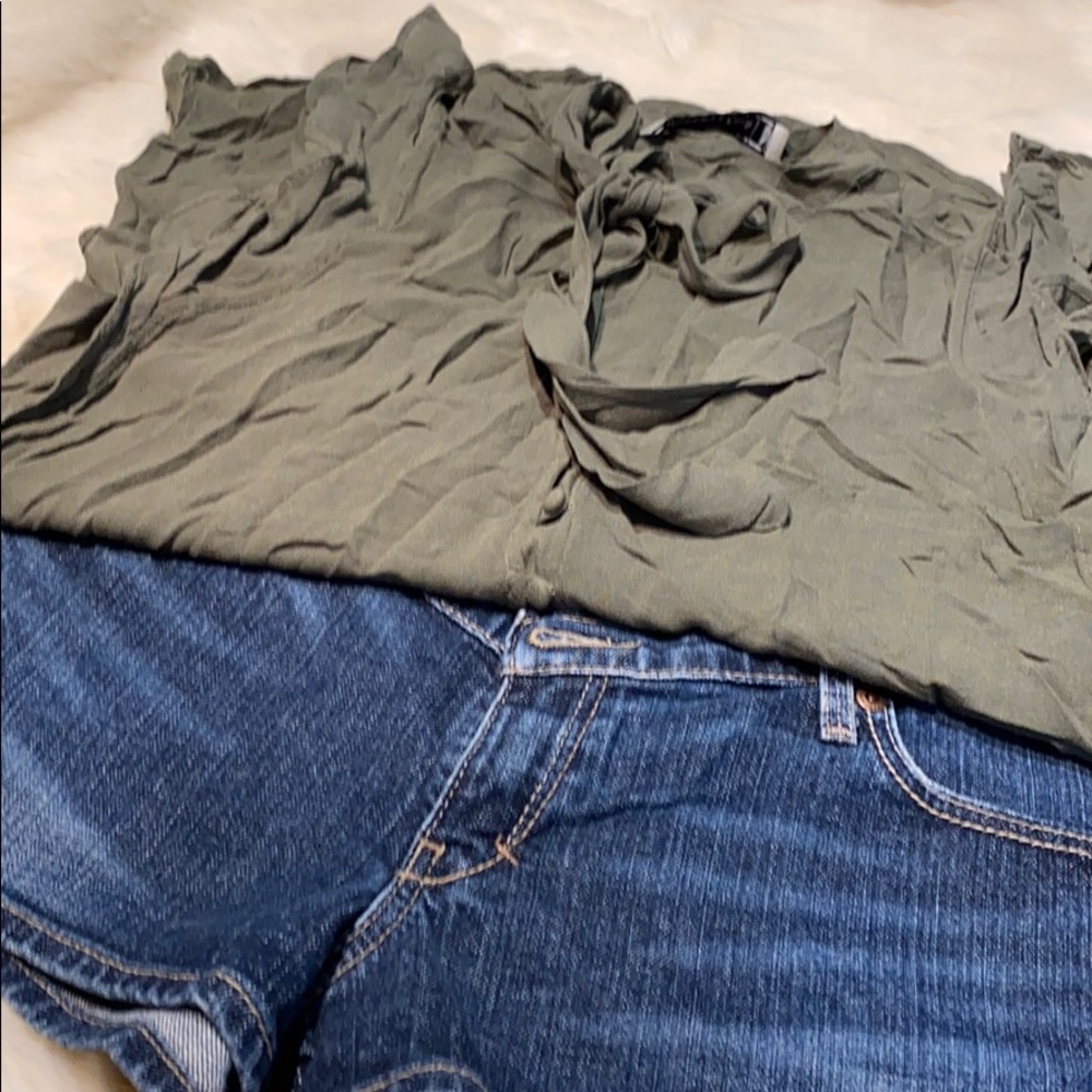 Shorts y blusa abercrombie & fitch